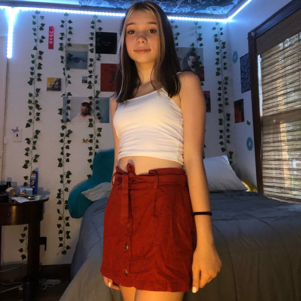 Red Forever 21 (Girls) skirt
